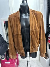 Conbipel Giacca In Vera Pelle Di Renna Uomo Man Tg54 Marrone LLV1304