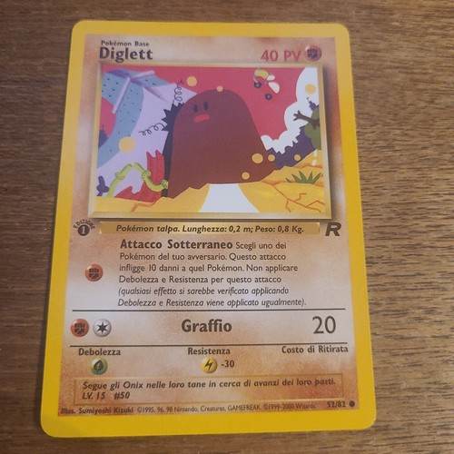 Diglett prima edizione - 52/82,
