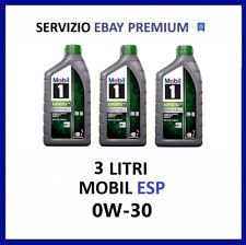 3 LITRI OLIO MOTORE MOBIL 1 ESP 0W30 ACEA C3 API SP MERCEDES  BMW