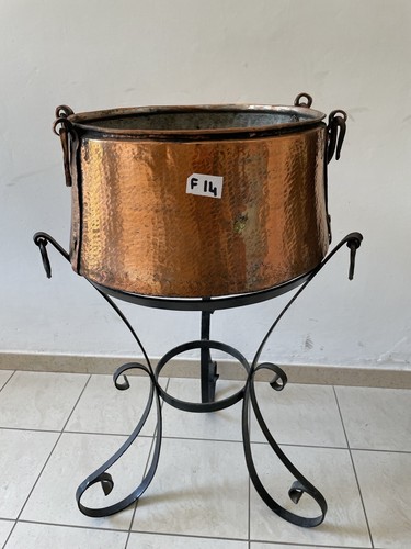Braciere rame antico - braciere,