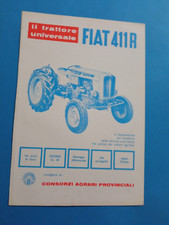PUBBLICITA'  1953 TRATTRICE TRATTORE  FIAT 411R LA PICCOLA  18 ADVERT WERBUNG
