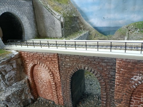Plastico diorama ferroviario - diorama,