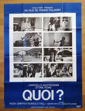 QUOI roman polanski affiche
