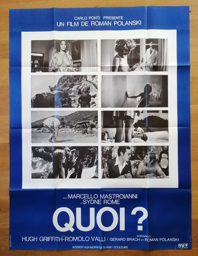 Quoi roman polanski affiche - quoi,