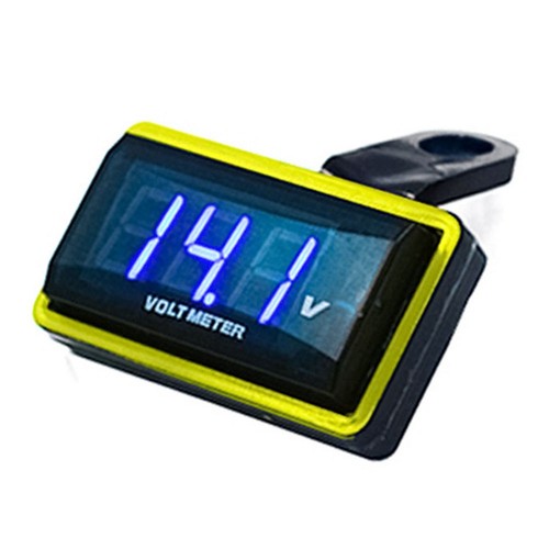 Voltmetro moto 12v design - moto,