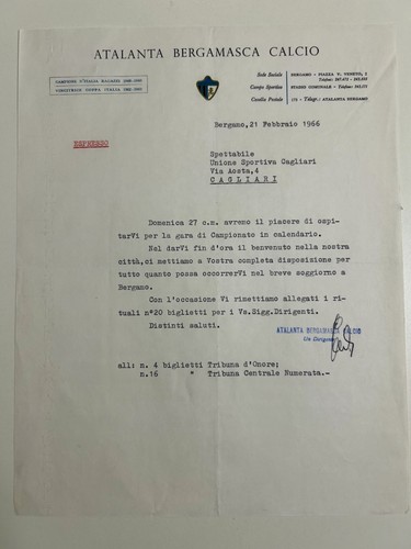 Lettera carta - 21/02/66,