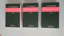 ENCICLOPEDIA GENERALE L' UNIVERSALE LE GARZANTINE 3 VOLUMI