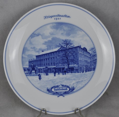 Piatto natale meissen - piatto,