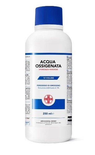 Acqua ossigenata disinfettante - ossigenata,