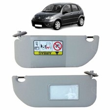 PANTINA ALETTA PARASOLE DESTRA DX CON SPECCHIO PER CITROEN C3 DAL 2002 AL 2009