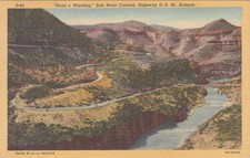 * ARIZONA - Salt River Canyon, Highway U.S.60