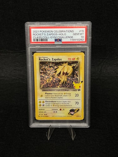 Psa rocket zapdos 15 - psa, 15/132