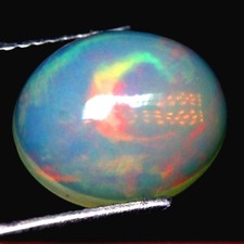 Opale multicolore cabochon - opale,