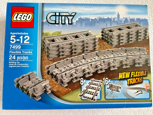Lego city 7499 flexible tracks - lego,