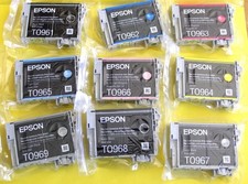 Genuine New Epson 96 Set Ink