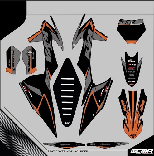 Kit grafiche adesive - adesive, ktm