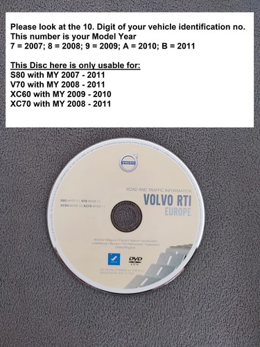Dvd navigazione volvo rti - dvd,