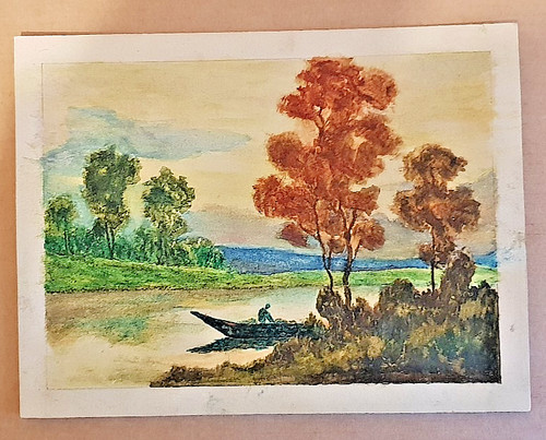 Disegno acquerello scorcio - acquerello,