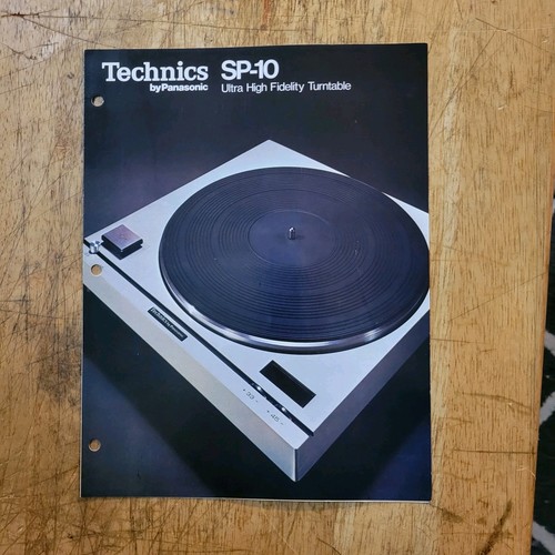 Brochure vintage technics - vintage,