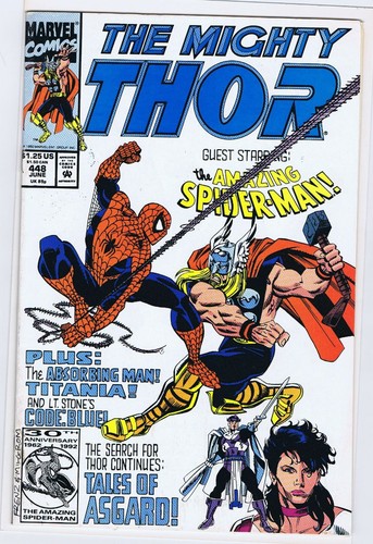 Thor 448 0 spiderman - thor,