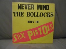 SEX PISTOLS - NEVER MIND THE BOLLOCKS - 1st  PRESS - UK - 3/1 - SUBMISSION
