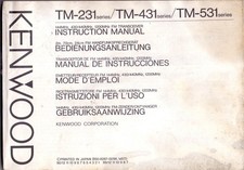 Kenwood TM-231 TM-431 TM-531