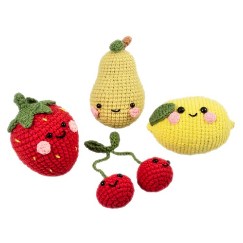 Trimits amigurumi frutta kit - frutta,