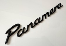 logo scritta Panamera porsche