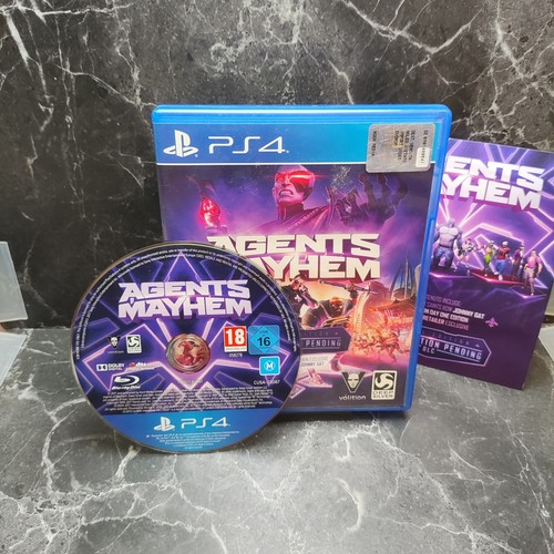 Agents mayhem ps4 completo - of,