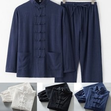 Set lino cinese uomo taoista