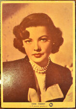 CARTOLINA ORIGINALE 20TH CENTURY FOX GENE TIERNEY IL GRANDE GAUCHO