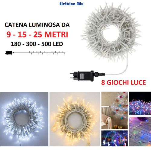 Catena luminosa luci natale - luci, di