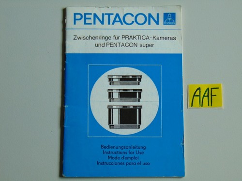 Pentacon anelli intermedi - , per