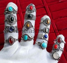 Lotto anelli fusione Larimar