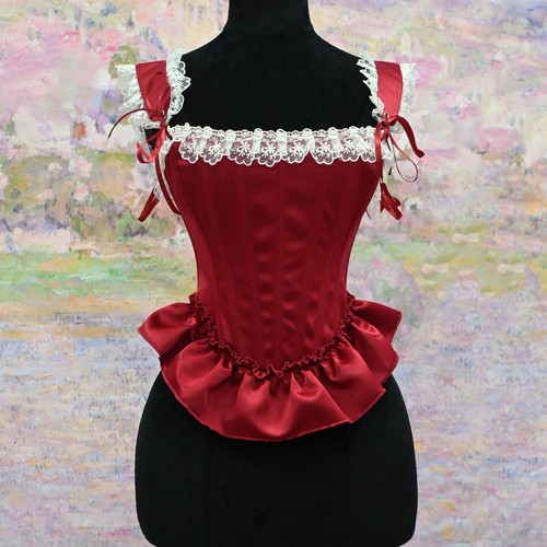 Top corsetto donna vittoriano