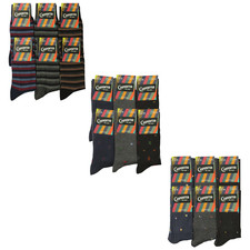 Calzini Uomo Lunghi Caldo Cotone Carpenter, Taglia Unica – Confezione da 6 Paia