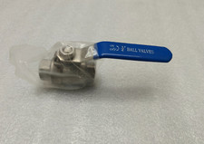 VALVOLA A SFERA 1/4" ACCIAIO INOX 316 1000WOG LOTTO DI 5 PEZZI