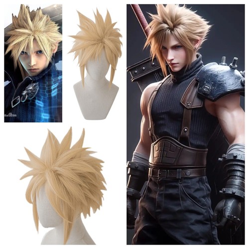 Parrucca cosplay final fantasy - parrucca,