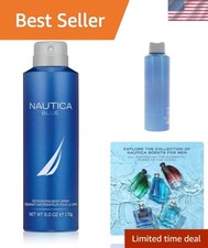Energizing Blue Body Spray for