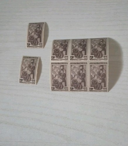 Lotto francobolli italia 1950 - lotto,