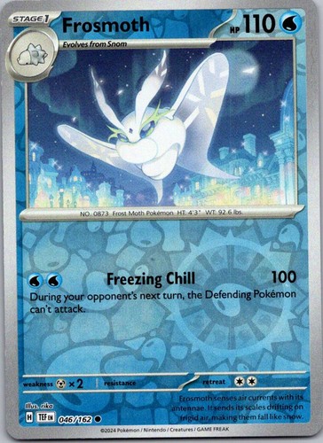 Frosmoth 046 162 near mint - 046/162,