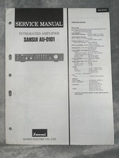 Sansui AU-D101 Service Manual