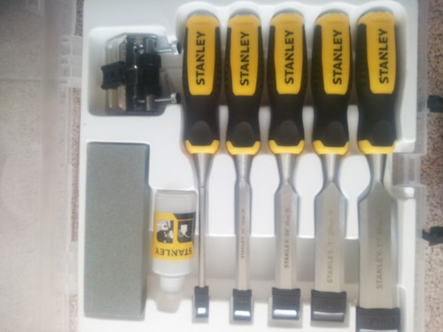 Stanley set scalpelli per - set,