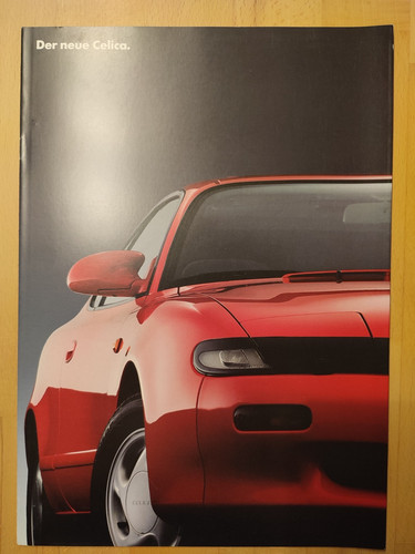 Toyota celica prospekt 1990 - toyota,