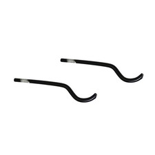 2 PZ MENSOLA VERNICIATA NERA