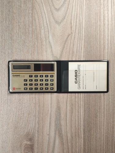 Calcolatrice solare casio - calcolatrice,