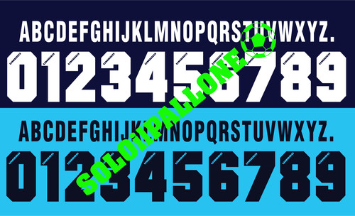Kit nome arco numero - arco, +