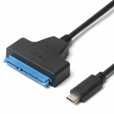 Cavo adattatore SATA 3 III 22 Pin USB-c Type-C hard disk HDD / SSD 2,5" 6 gbps