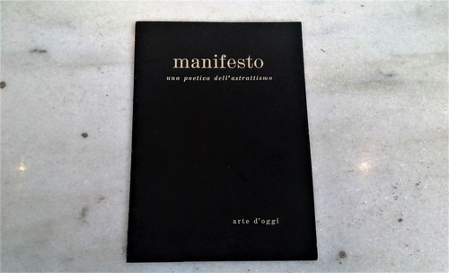 Manifesto una poetica - una,