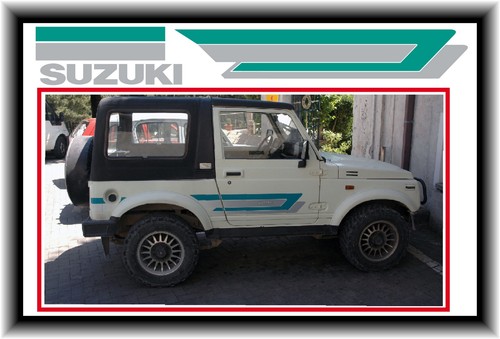 Adesivi suzuki fuoristrada - adesivi,
